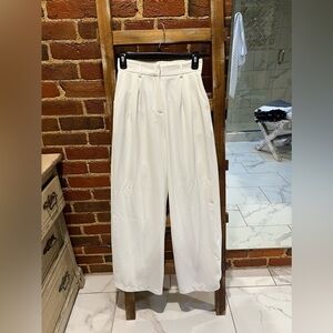 White Funyyzo Dress Pant